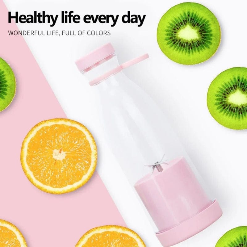 Portable juicer bottle