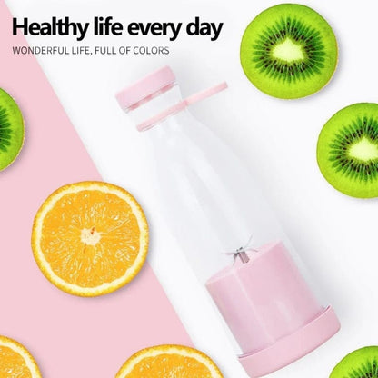 Portable juicer bottle