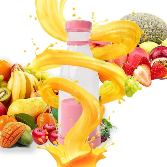 Portable juicer bottle
