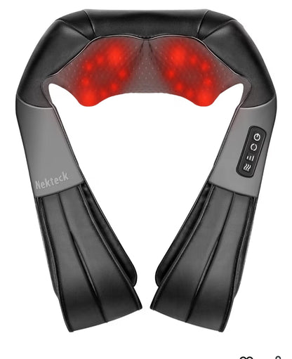 Neck Kneading 3D Shiatsu Neck & Shoulder Massager with Heat
