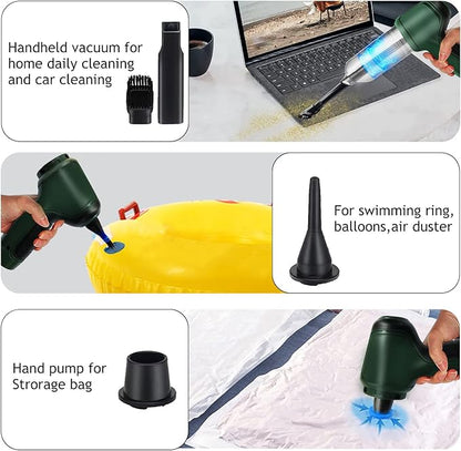 CleanShot™ Pro 2-in-1 Cordless Vacuum Cleaner & Air Blower | Powerful Portable Cleaner for Car, Home & Office