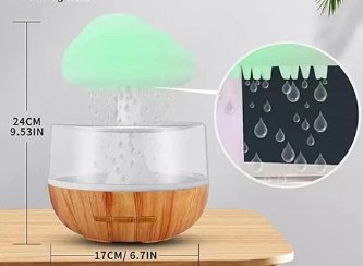Cloud Rain Humidifier & Essential Oil Diffuser